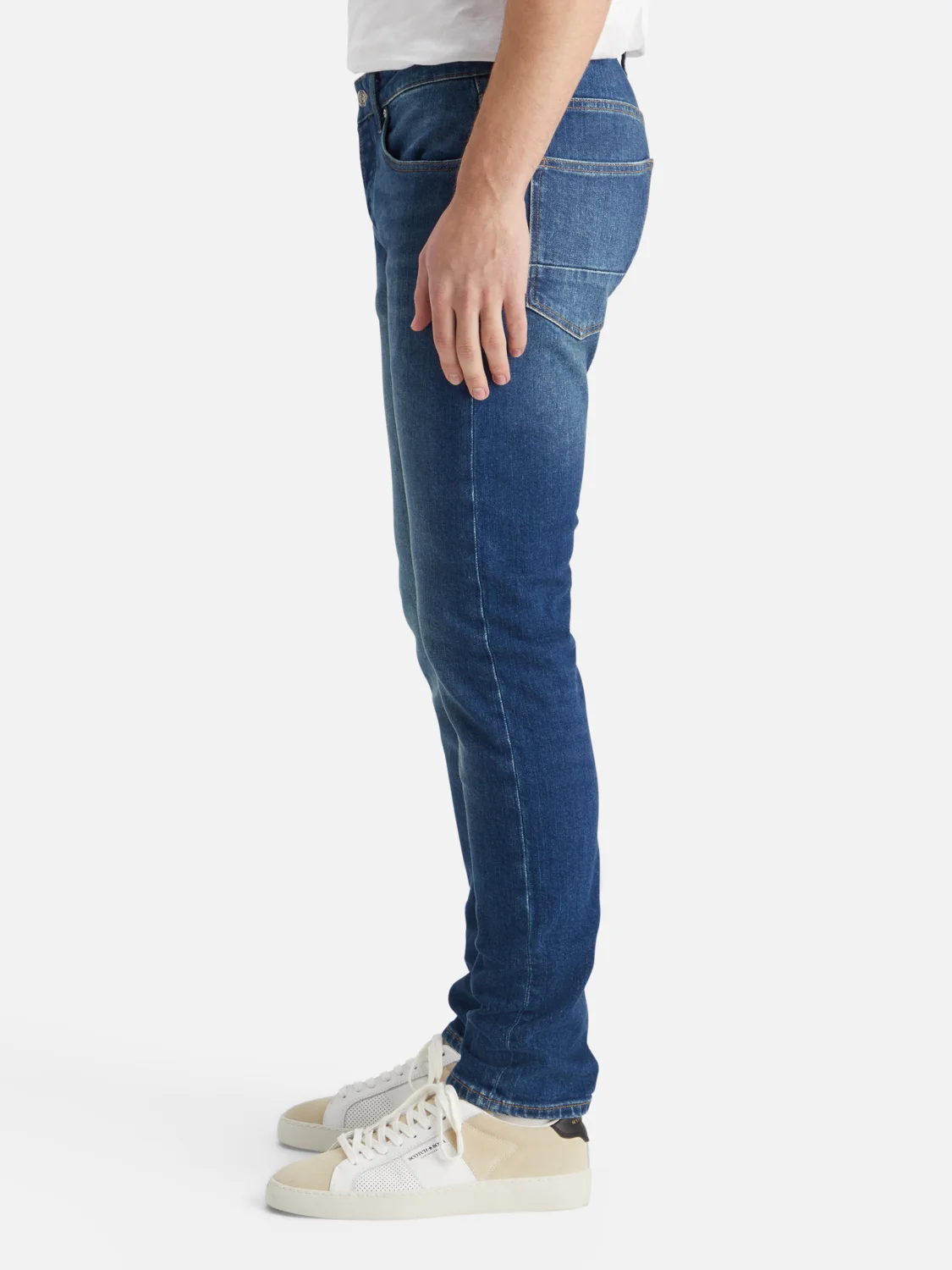 CORE Ralston slim jeans — Classic Blue – Bild 4