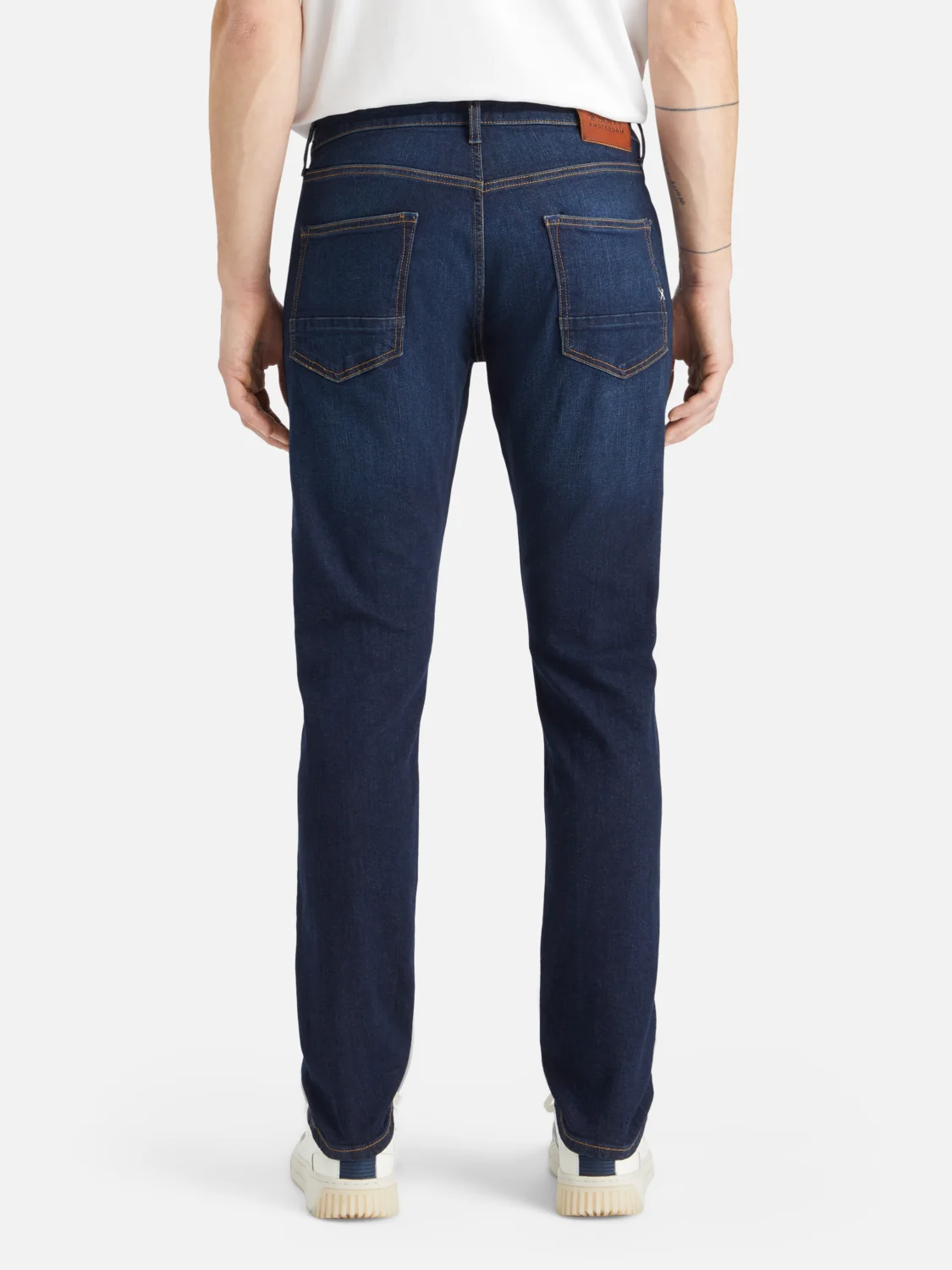 CORE Ralston regular slim jeans – Beaten Blue – Bild 4