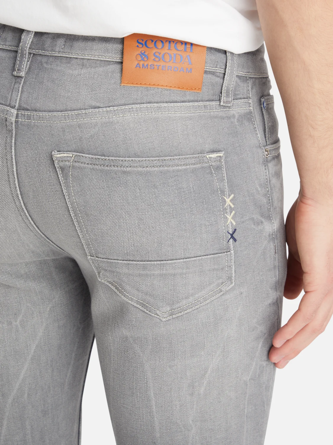 CORE Skim skinny jeans — Grey Sands – Bild 5