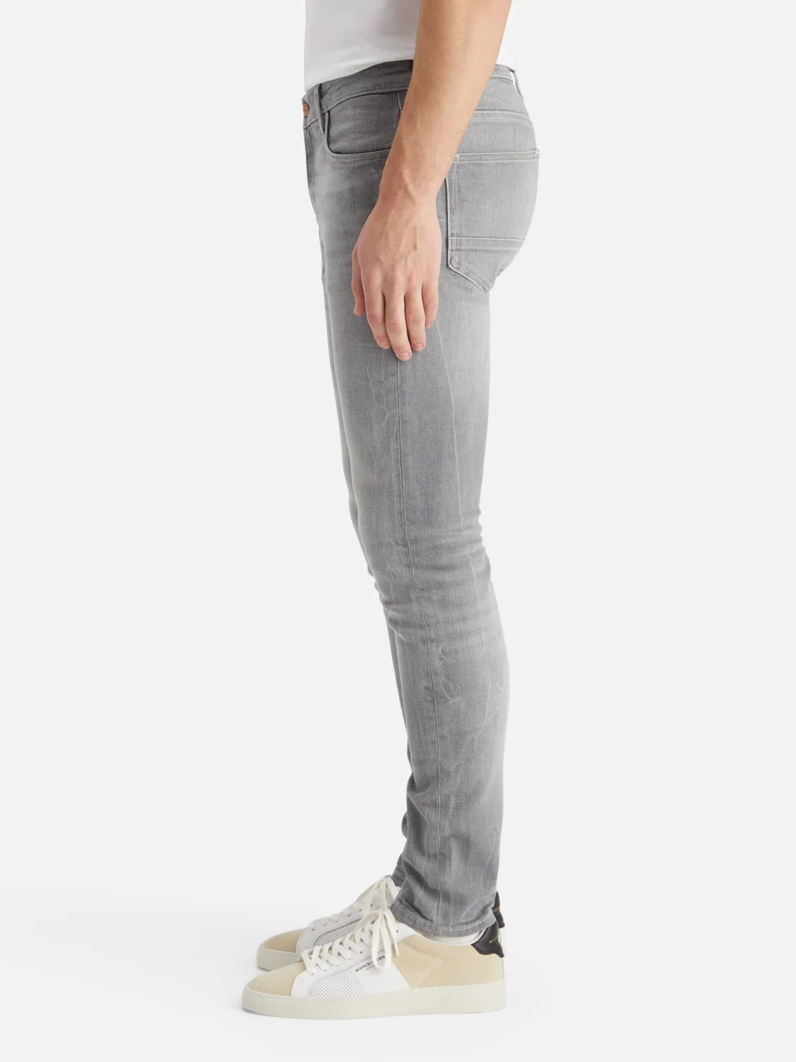 CORE Skim skinny jeans — Grey Sands – Bild 3