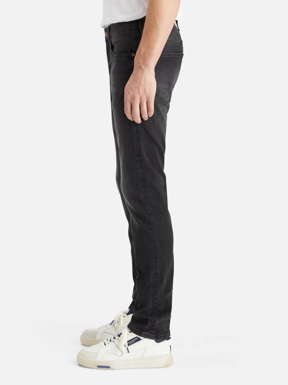 CORE Ralston slim jeans — Black Night – Bild 4