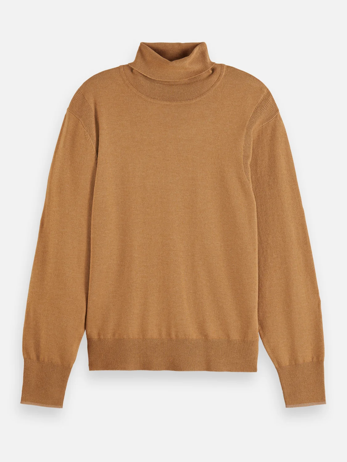 Core roll neck relaxed pullover