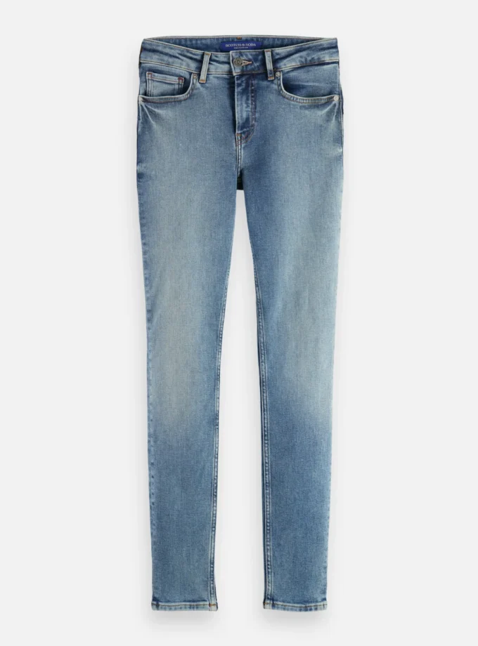 Core Bohemienne mid rise skinny jeans – Blue Draft