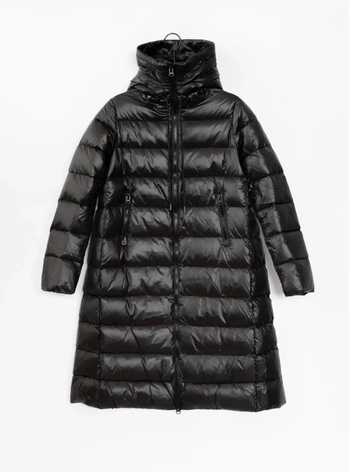 Mantel Daunen - Schwarz