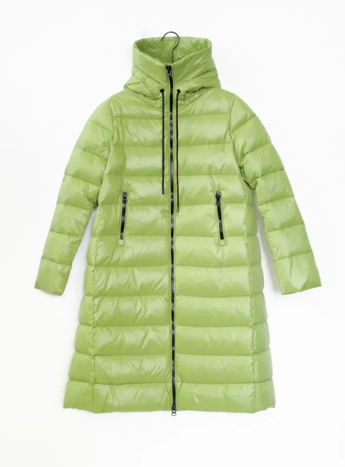 Mantel Daunen - Hellgrün