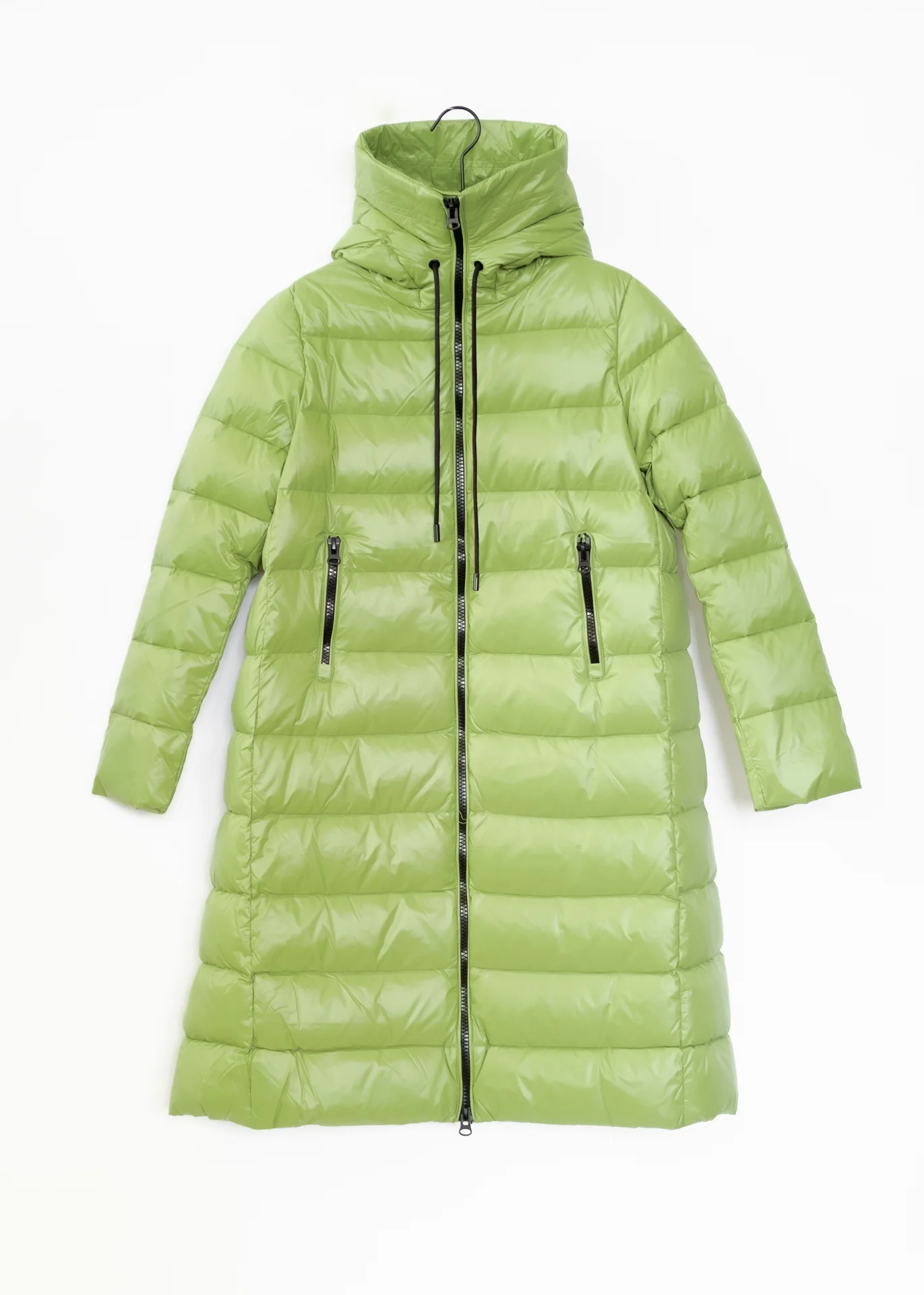 Mantel Daunen - Hellgrün