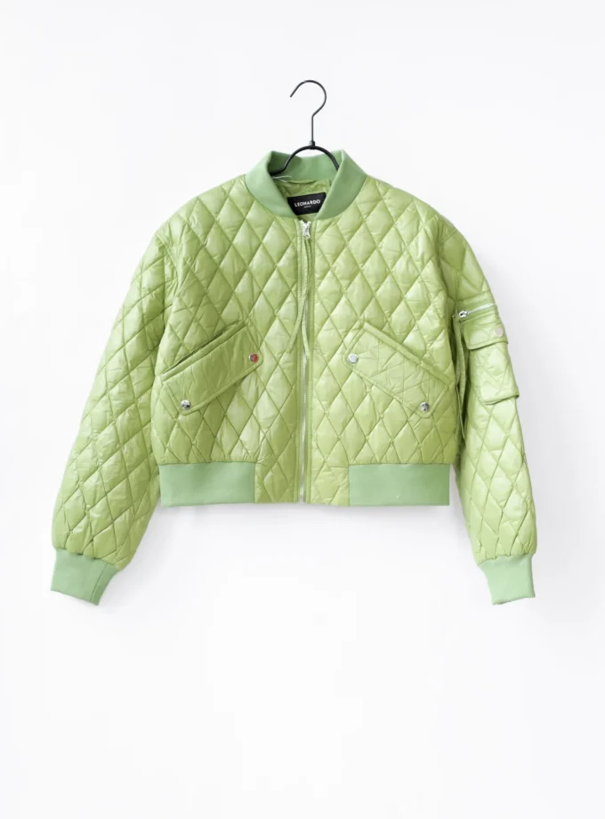 Daunen Jacke - Hellgrün