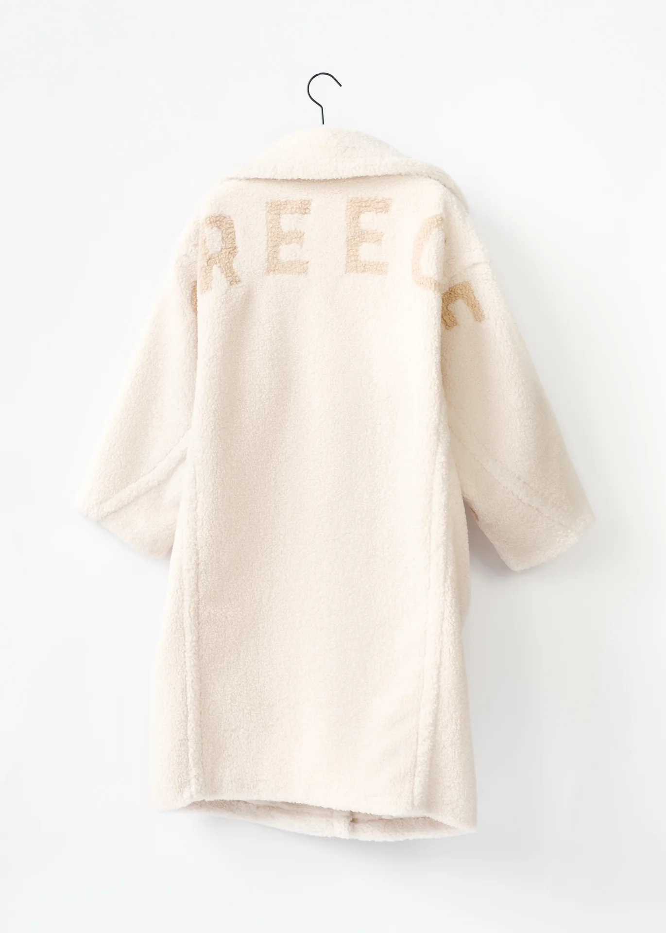 Leo Mantel Small Curly Greece - Offwhite/Beige