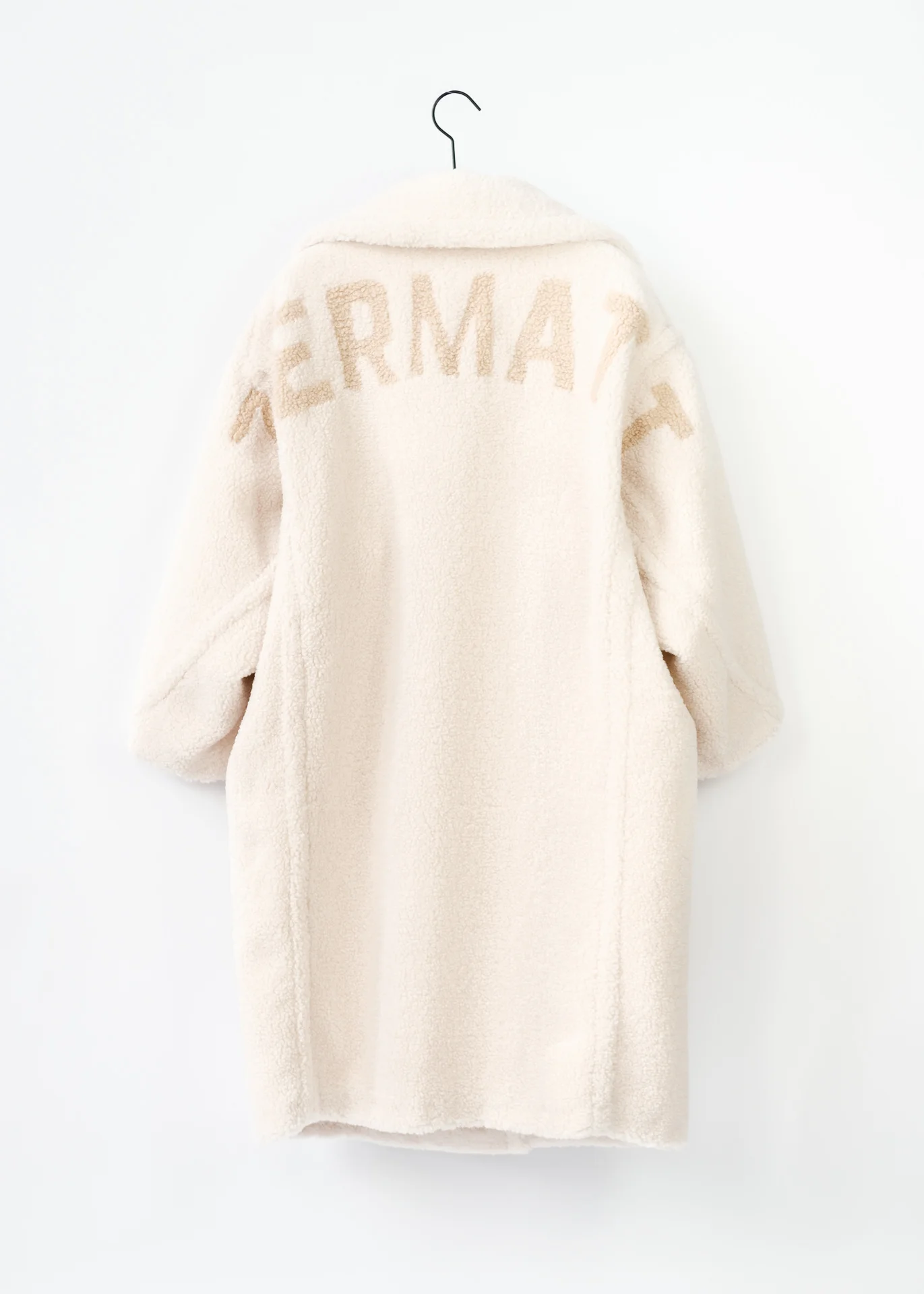 Leo Mantel Small Curly Zermatt - Offwhite/Beige