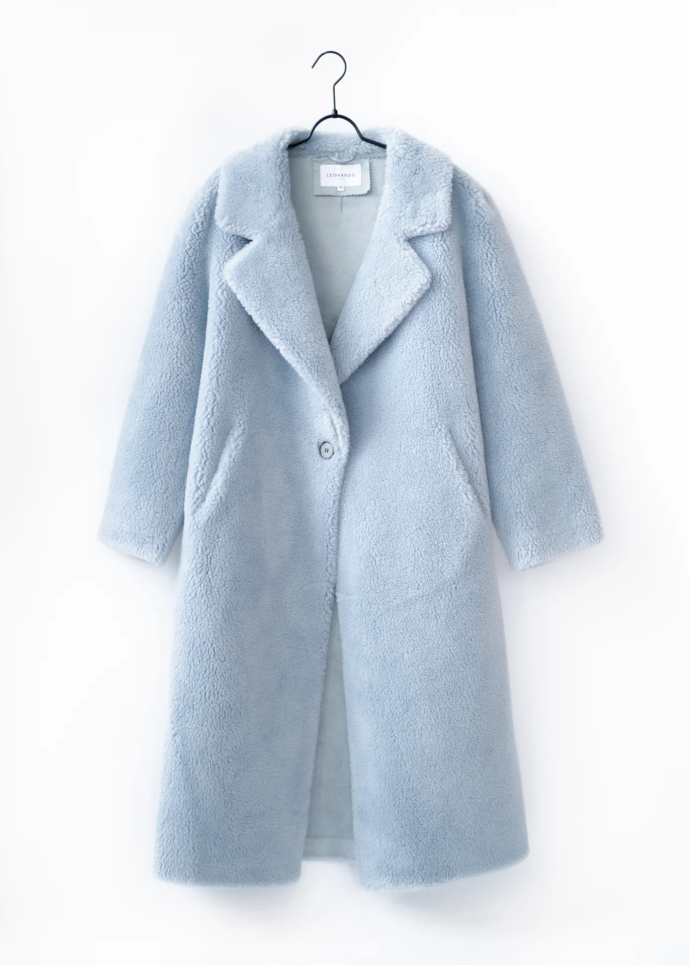 Mantel Teddy - Himmelblau