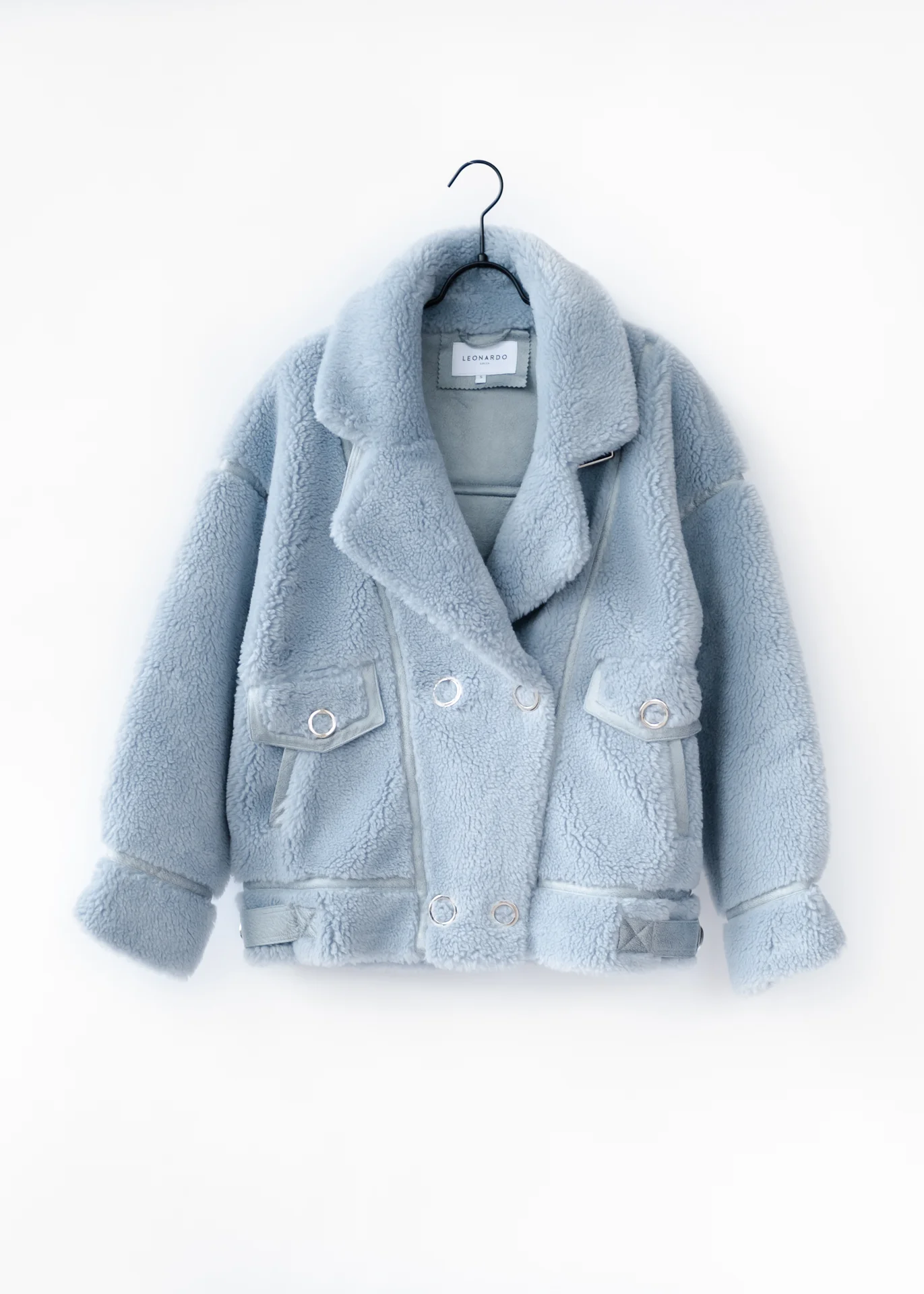 Jacke Teddy - Himmelblau