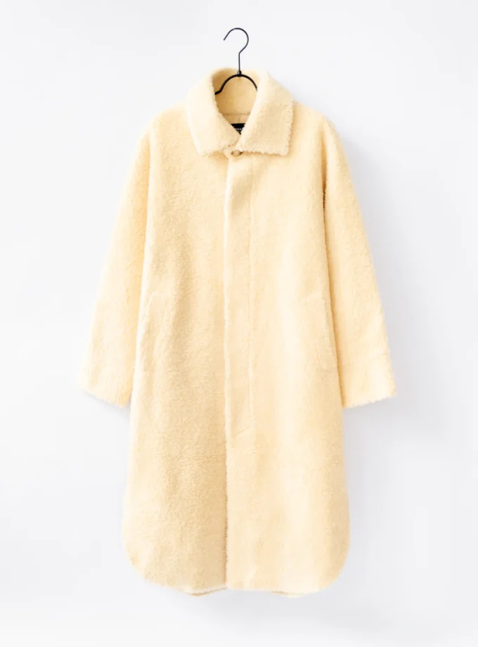 Mantel Wolle - Butter