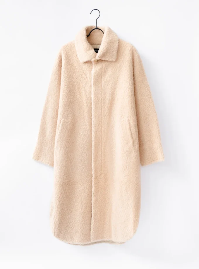 Mantel Wolle - Beige