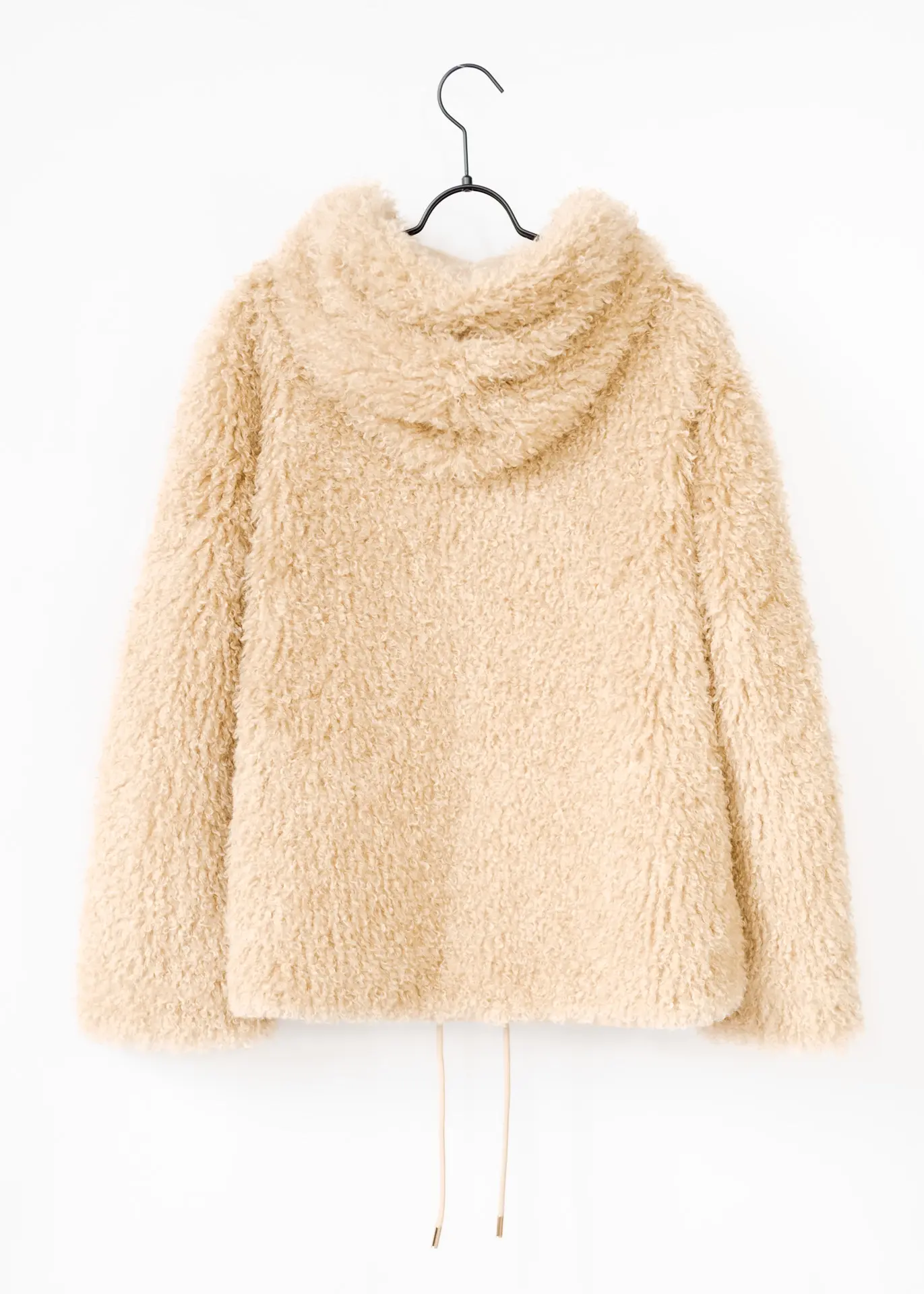 Jacke Fake Fur Curly - Sand – Bild 5