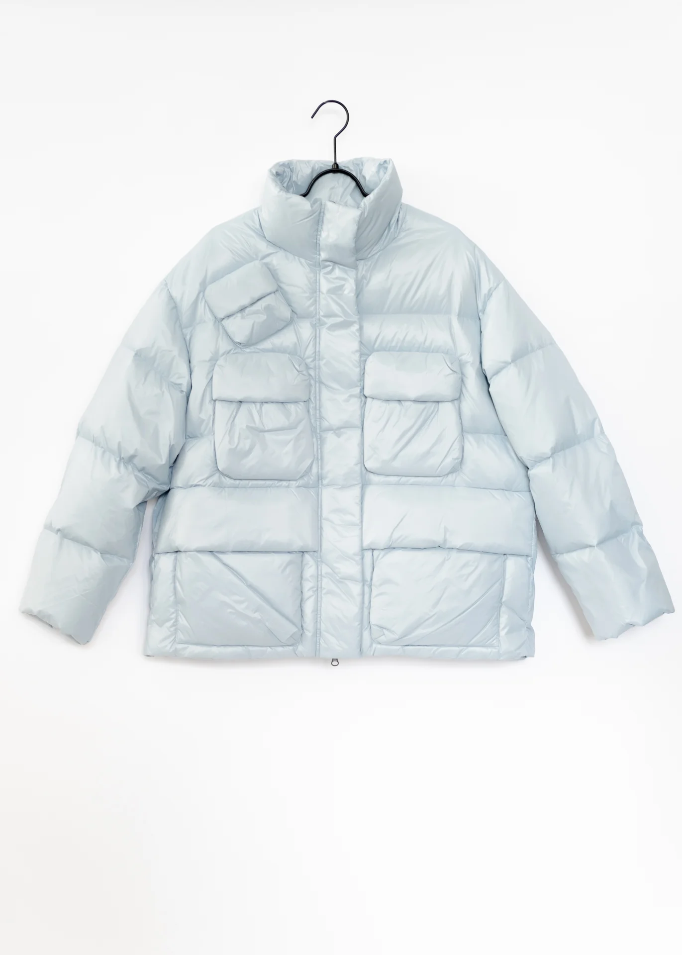 Jacke Daunen - Himmelblau