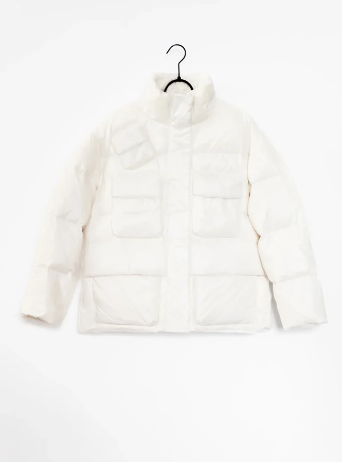 Jacke Daunen - Weiss