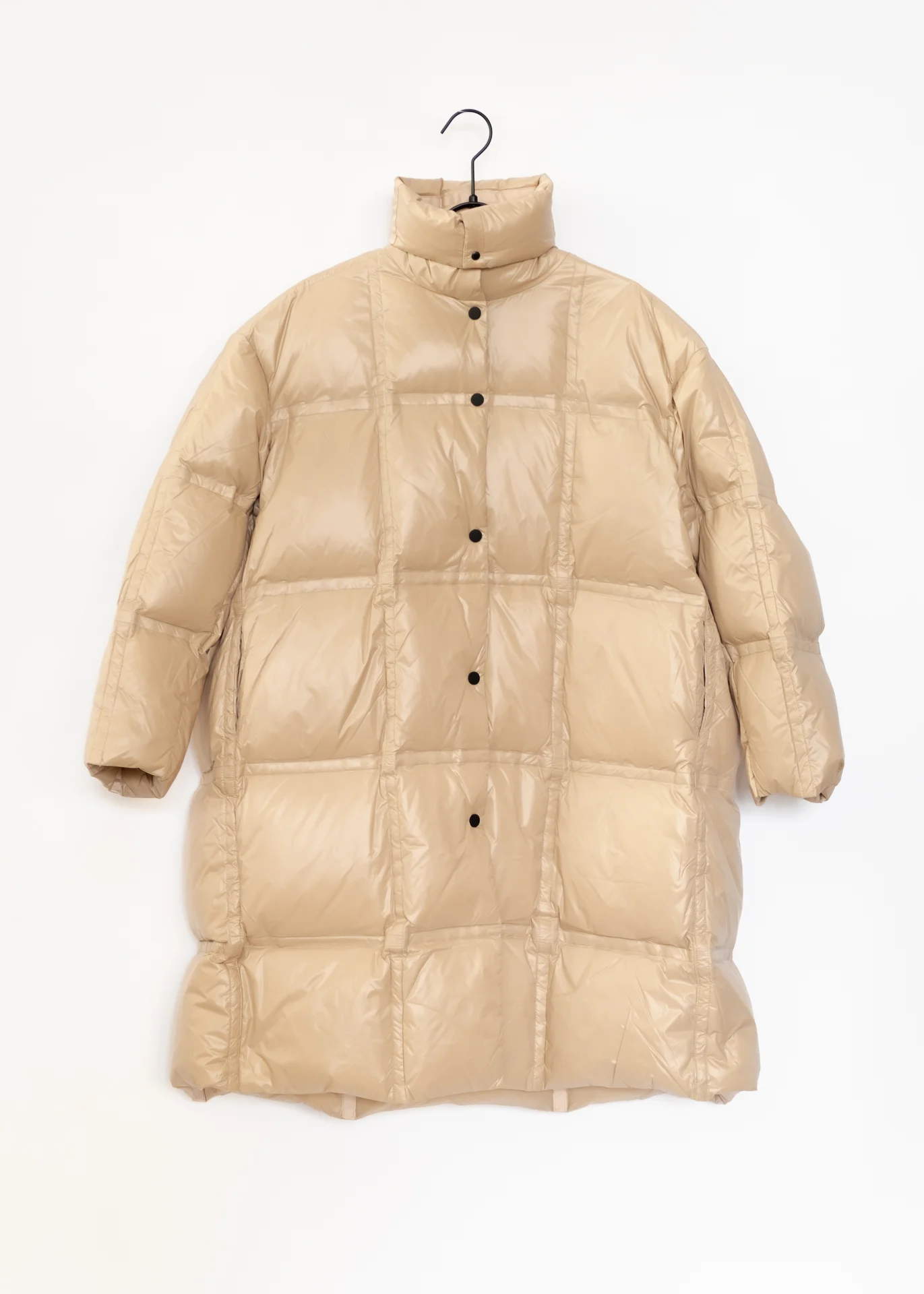 Daunen Mantel - Beige