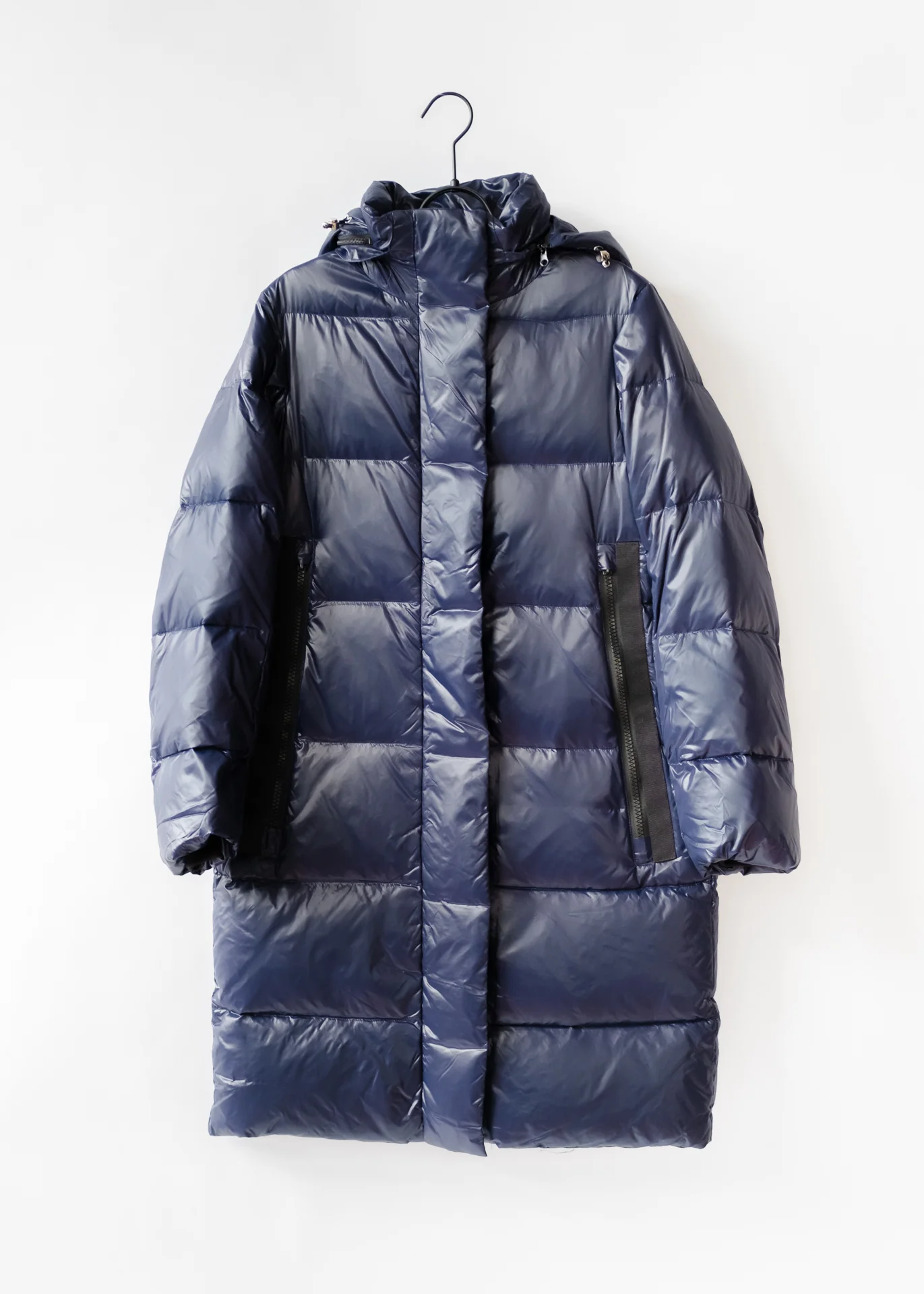 Mantel Daunen - Dunkelblau