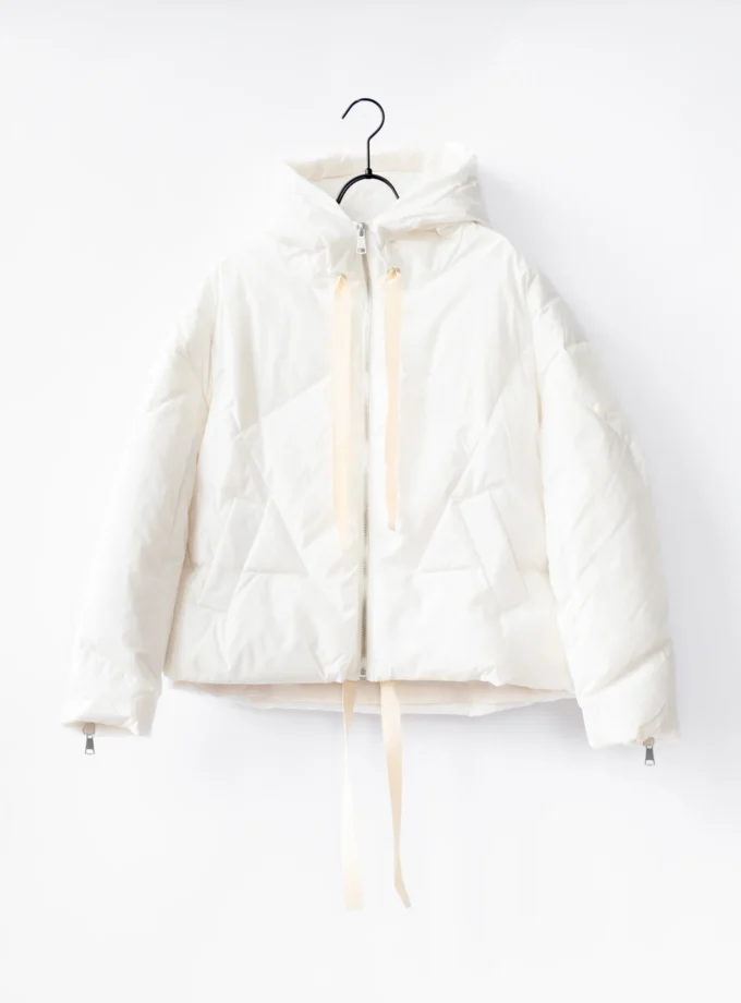 Jacke Daunen - Weiss