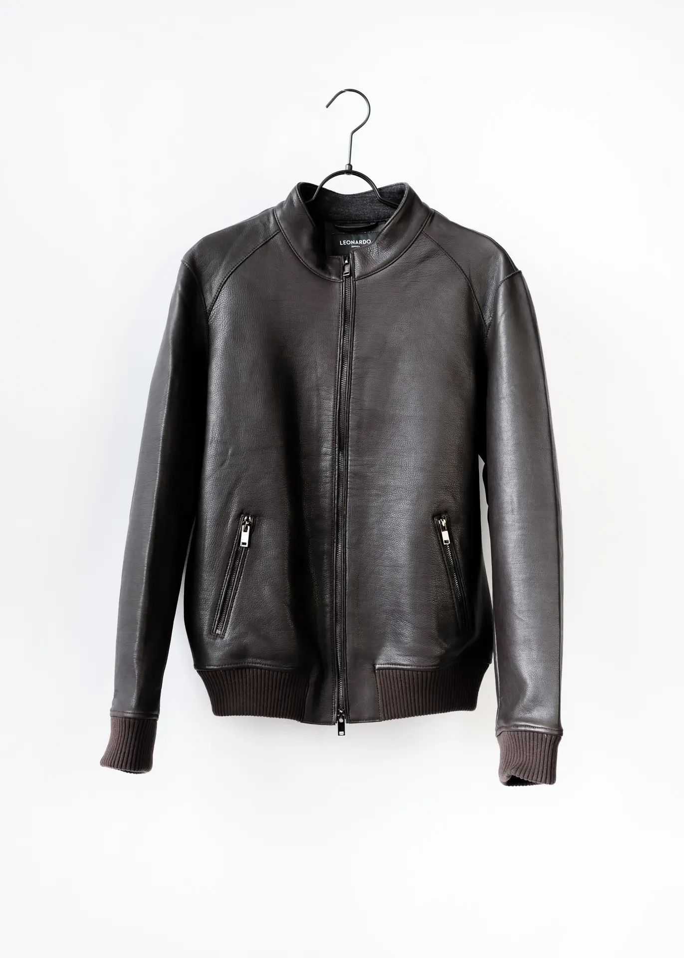 Lederjacke - Dunkelbraun