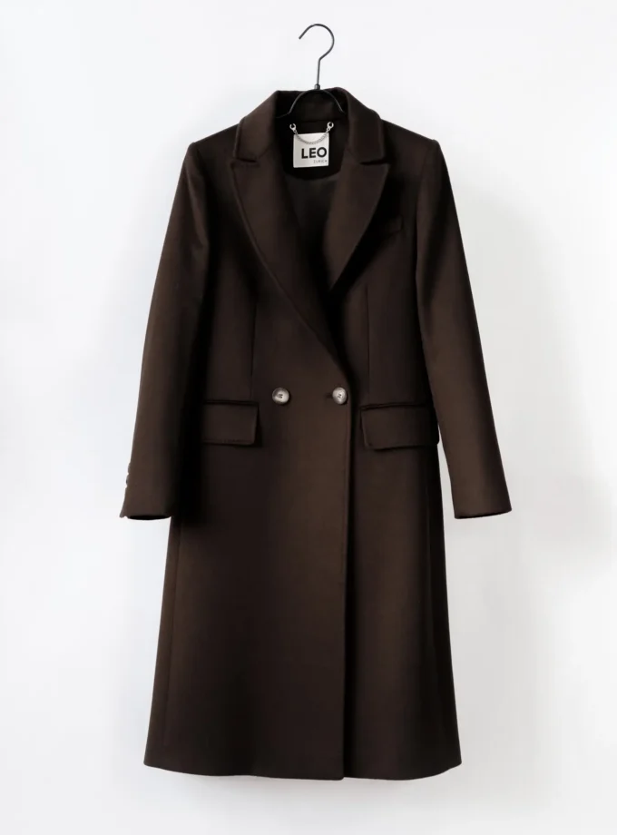 Wollmantel - Braun