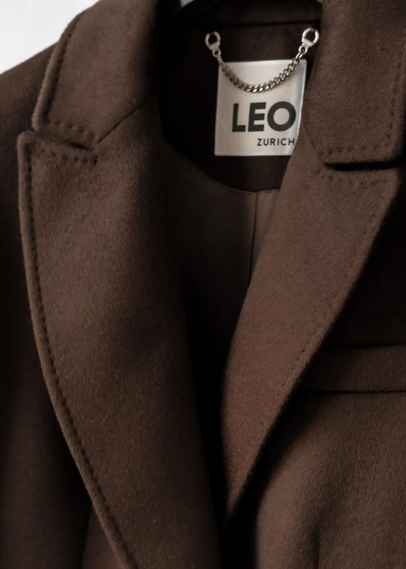 Wollmantel - Braun – Bild 2