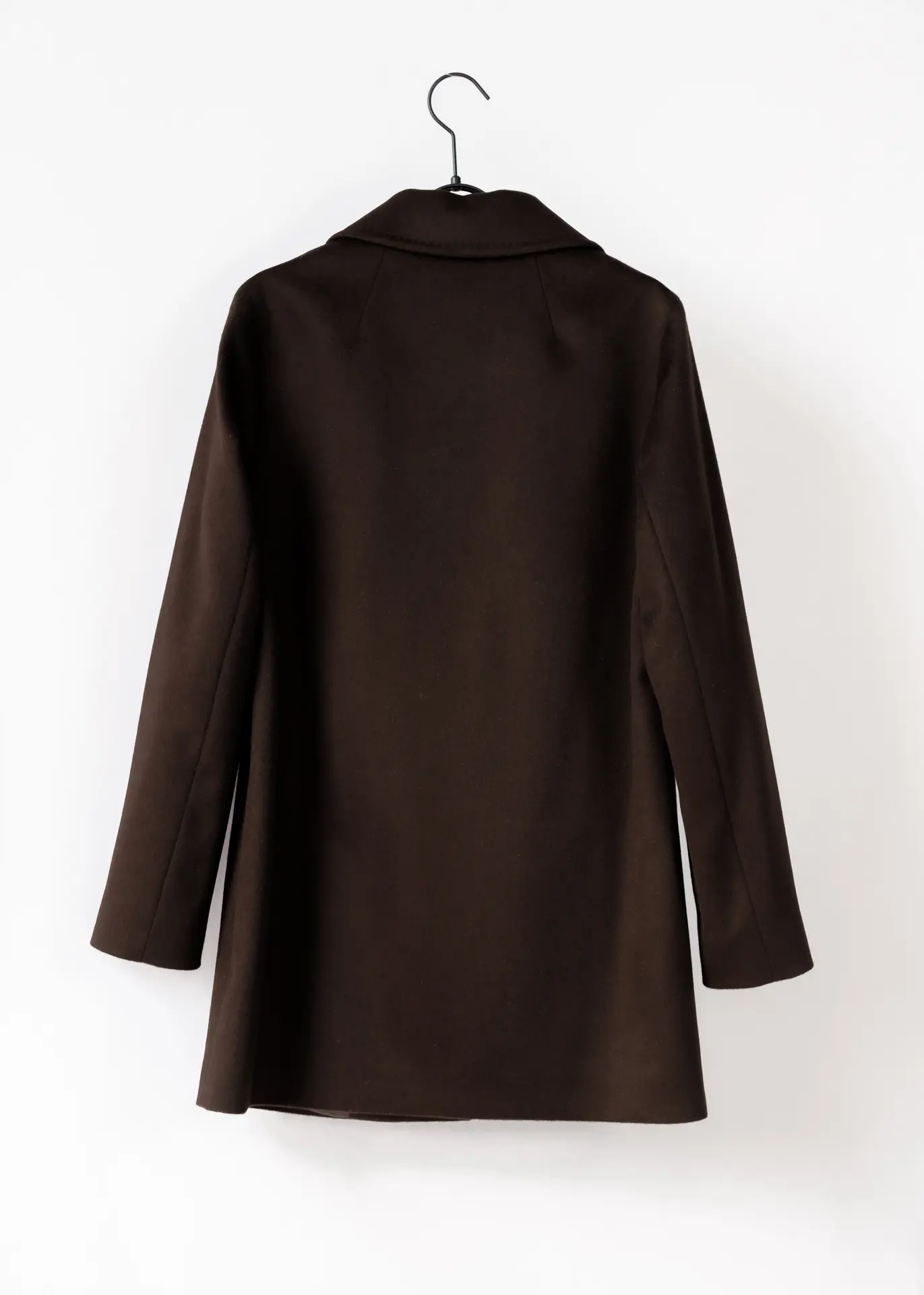 Kurzmantel aus Wolle - Braun – Bild 5