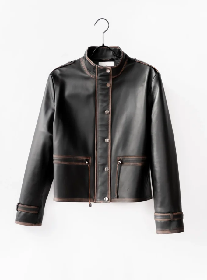 Lederjacke