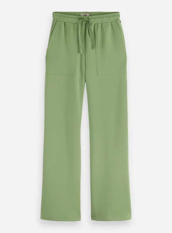Wide leg modal sweatpants