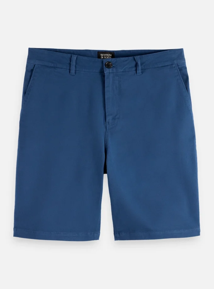 Seasonal Core - Stuart washed cotton-blend twill chino short