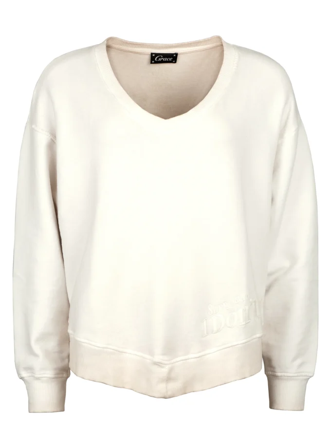 Sweater V Ausschnitt