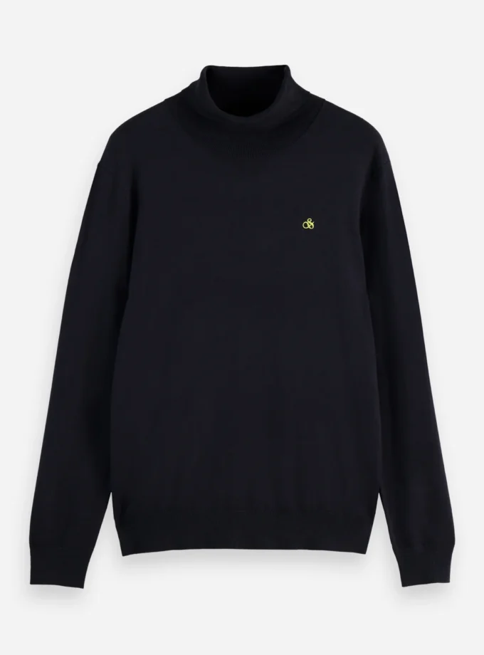 Ecovero blend turtleneck sweater