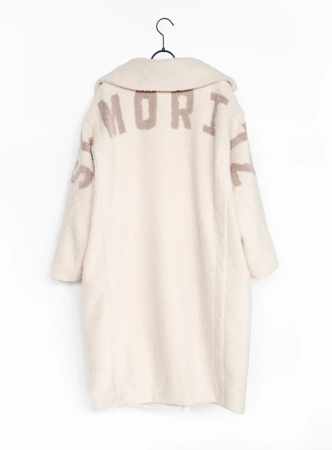 Oversized Teddy Mantel - ST. MORITZ