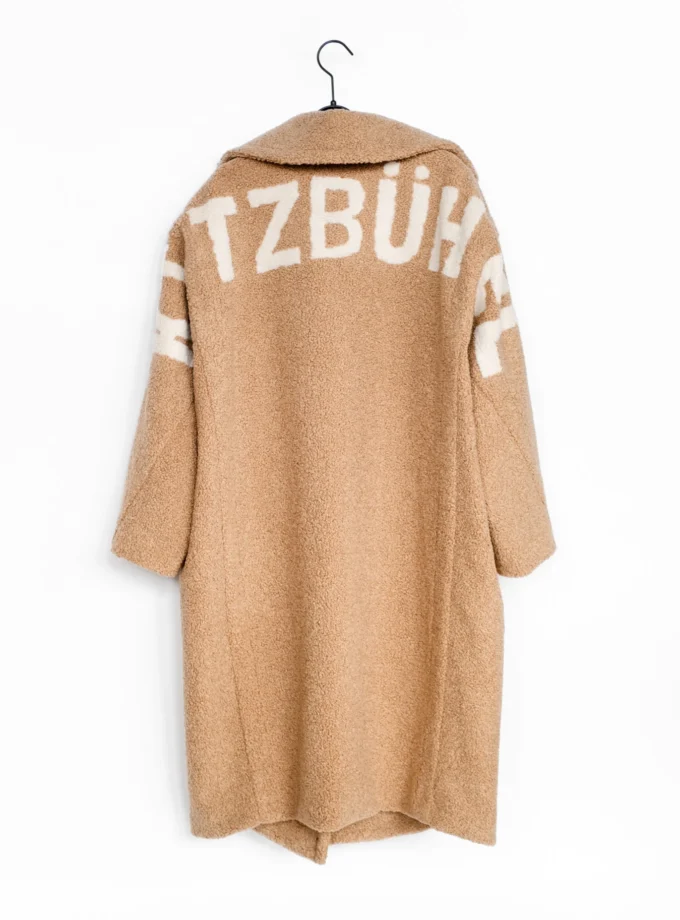 Oversized Teddy Mantel - KITZBÜHEL